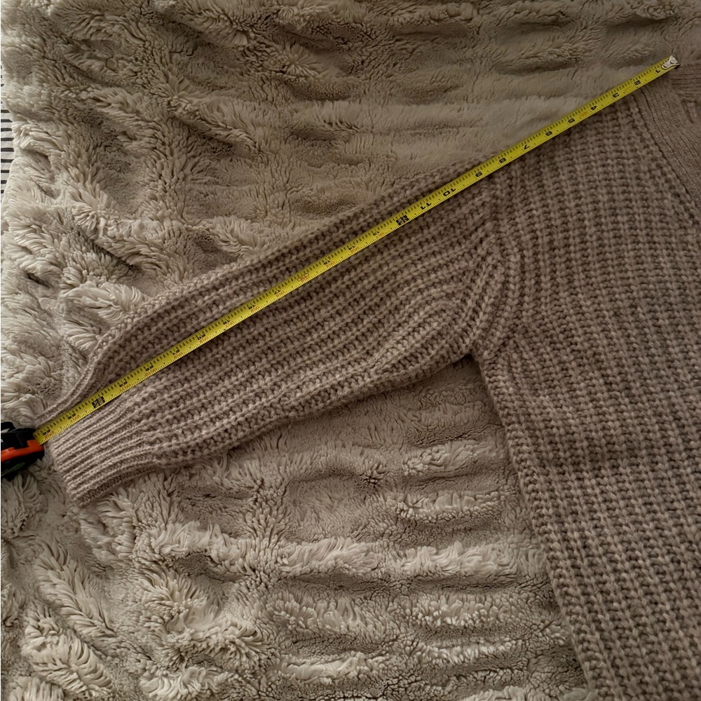 Jenni Kayne Alpaca Cocoon Cardigan in Oatmeal XS - Picture 8 of 11